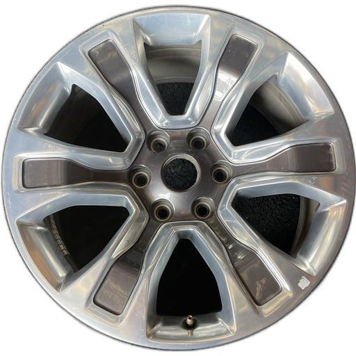 20" DODGE 1500 PICKUP 22 , 20x9, , 6 spoke, solid spoke, opt WRC Original OEM - Front View