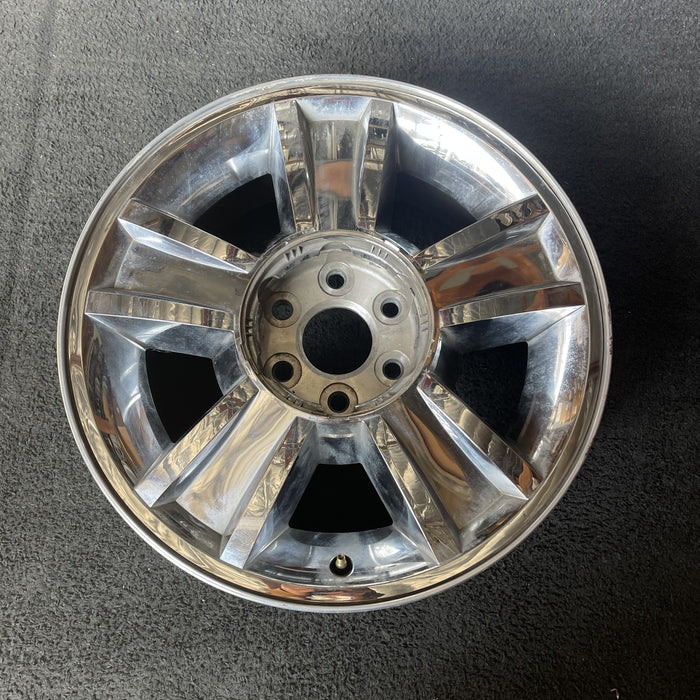 20" AVALANCHE 1500 09-10 20x8.5, 5 spoke, covered lug nuts, grooved spoke - Additional View