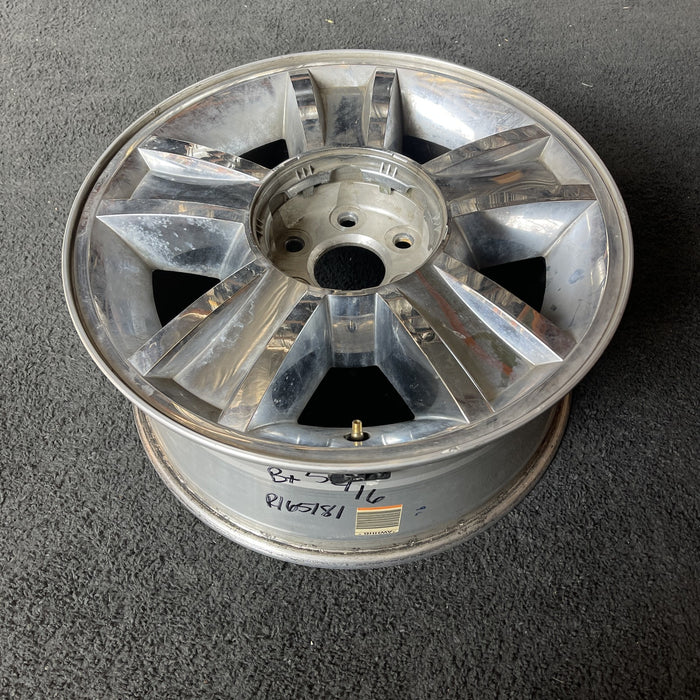 20" AVALANCHE 1500 09-10 20x8.5, 5 spoke, covered lug nuts, grooved spoke - View 7
