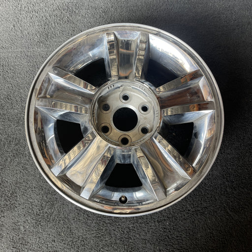 20" AVALANCHE 1500 09-10 20x8.5, 5 spoke, covered lug nuts, grooved spoke - Additional View