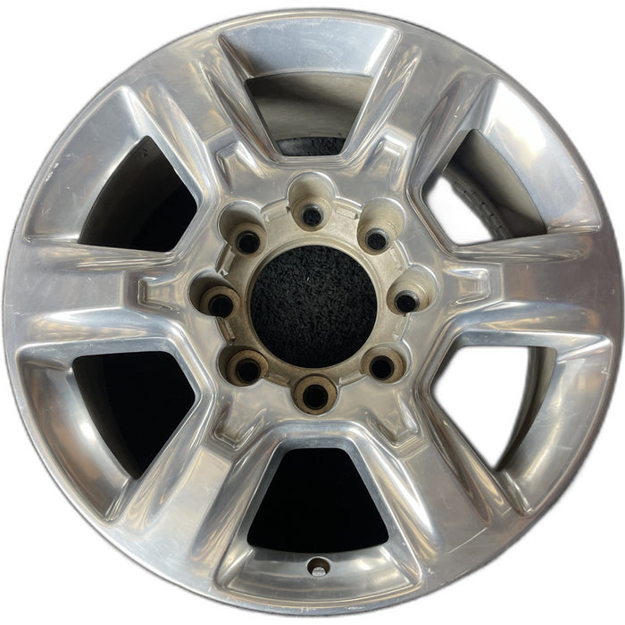 20" SIERRA 2500 PICKUP 17-19 20x8.5, 6 spoke Original OEM Wheel Rim - Front View