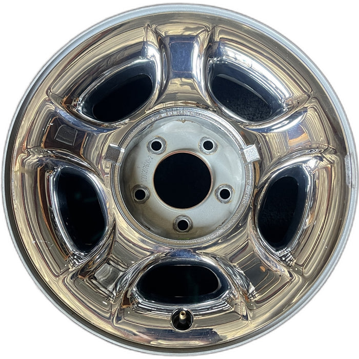 17" EXPEDITION 00 14mm lug , 17x7.5, steel, chrome, ID YL34-1015-EA Original - Front View