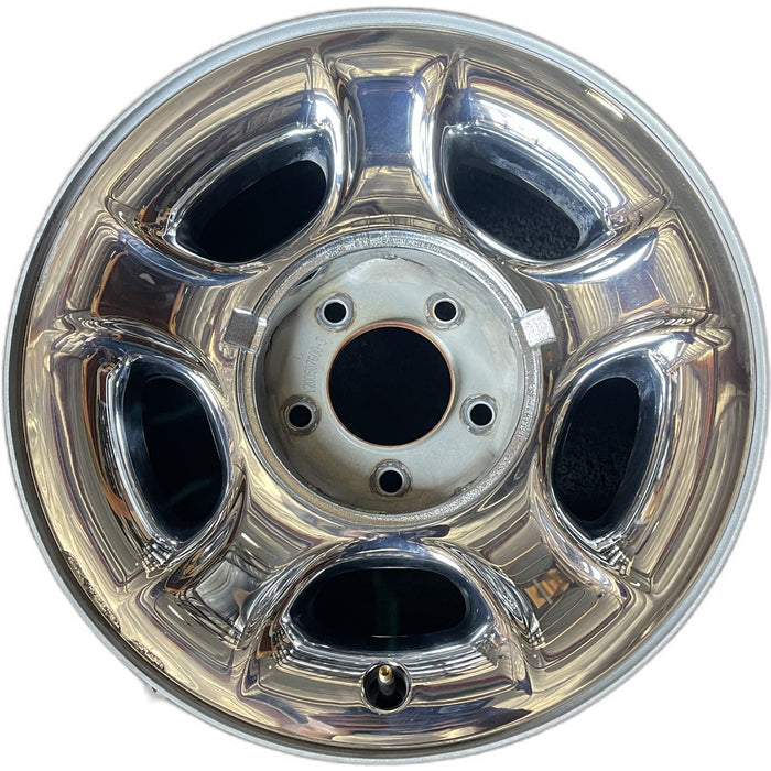17" EXPEDITION 00 14mm lug , 17x7.5, steel, chrome, ID YL34-1015-EA Original - Front View
