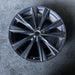 21" LEXUS RX350 23-24 21x8, 5 V spoke, matte black Original OEM Wheel Rim - Additional View