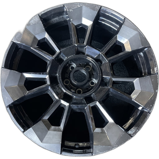 23" XM 23-25 23x11, black Original OEM Wheel Rim - Front View