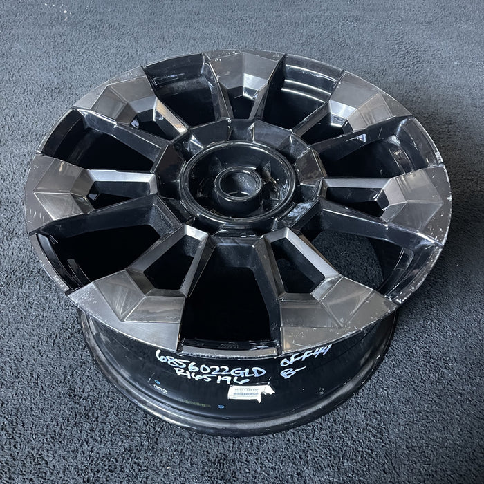 23" XM 23-25 23x11, black Original OEM Wheel Rim - View 7