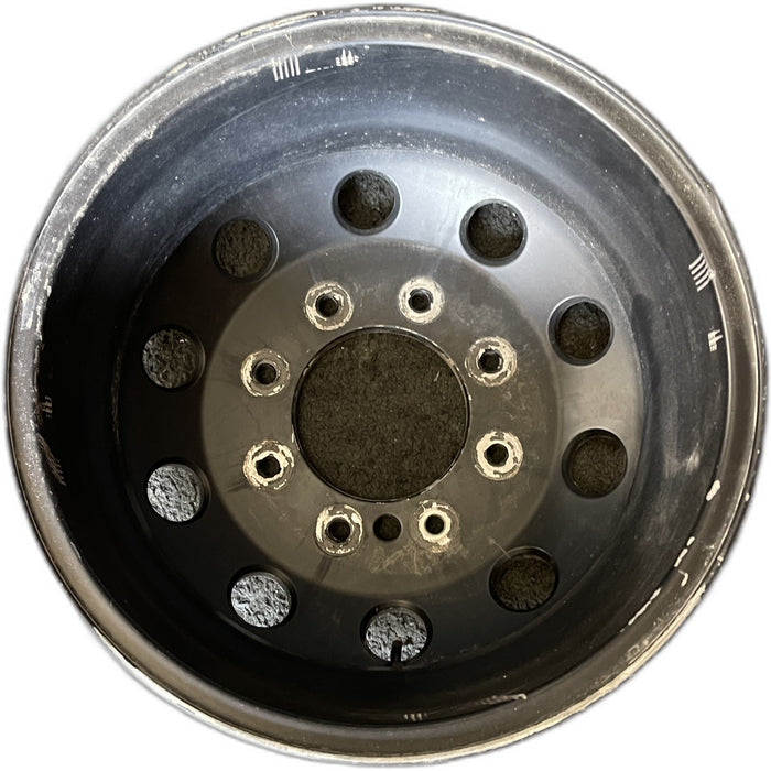 17" DODGE 3500 PICKUP 20-21 Pickup, DRW, , aluminum, rear, machined Original - Front View