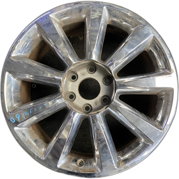 20" INFINITI QX56 08-10 , alloy Original OEM Wheel Rim - Front View