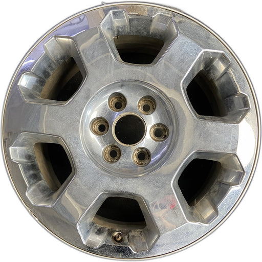 20" FORD F150 PICKUP 09-12 20x8.5, 6 spoke, chrome Original OEM Wheel Rim - Front View