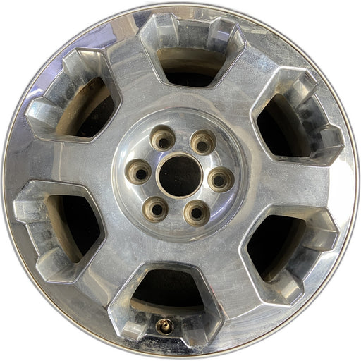 20" FORD F150 PICKUP 09-12 20x8.5, 6 spoke, chrome Original OEM Wheel Rim - Front View