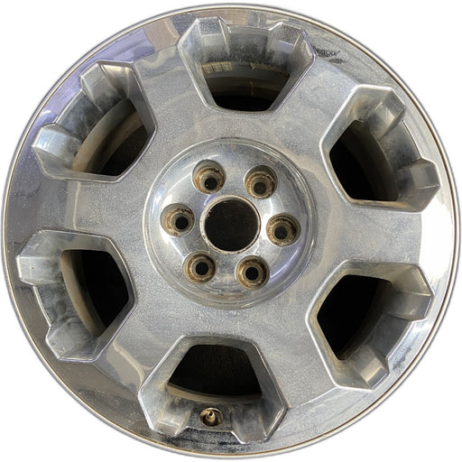 20" FORD F150 PICKUP 09-12 20x8.5, 6 spoke, chrome Original OEM Wheel Rim - Front View