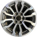 18" SIERRA 1500 PICKUP 19 , 18x8.5, 12 spoke, opt RT5 Original OEM Wheel Rim - Front View