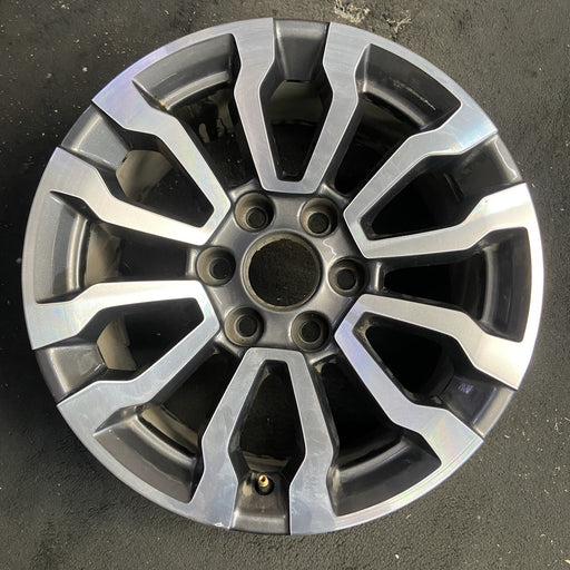 18" SIERRA 1500 PICKUP 19 , 18x8.5, 12 spoke, opt RT5 Original OEM Wheel Rim - Additional View