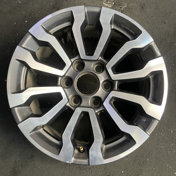 18" SIERRA 1500 PICKUP 19 , 18x8.5, 12 spoke, opt RT5 Original OEM Wheel Rim - Additional View