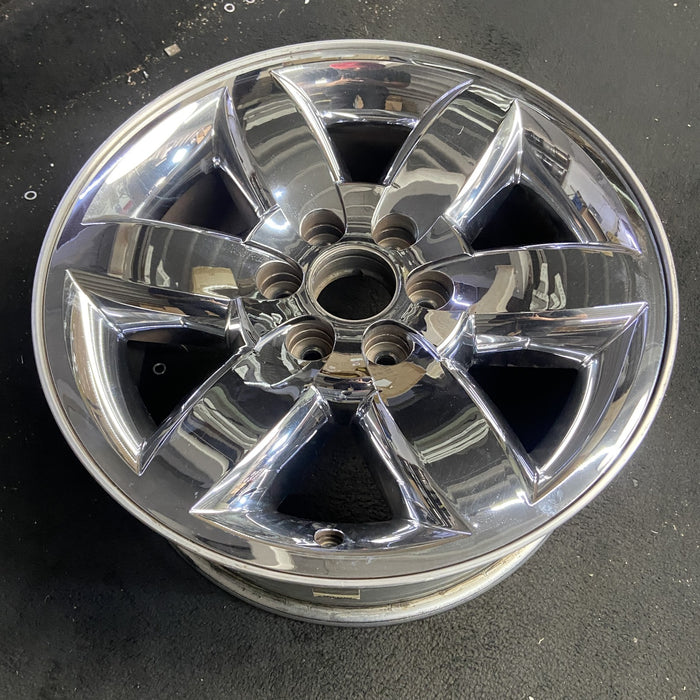 20" SIERRA 1500 PICKUP 09-11 20x8.5, 6 spoke, chrome, flat faced spoke, w/o - View 7