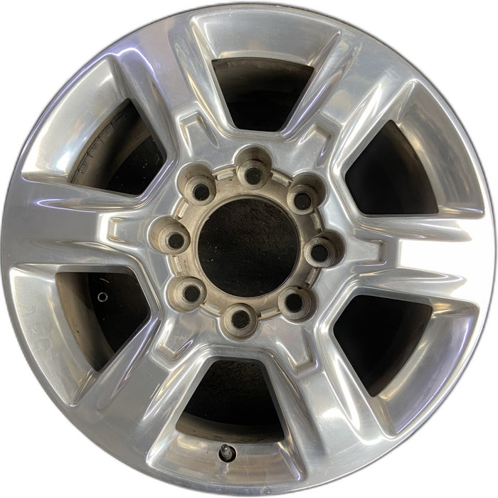 20" SIERRA 2500 PICKUP 17-19 20x8.5, 6 spoke Original OEM Wheel Rim - Front View