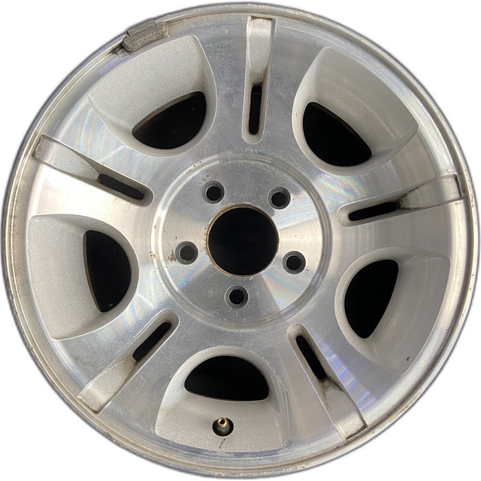 15" MAZDA B-2300 05-10 , 15x7, aluminum, Original OEM Wheel Rim - Front View