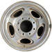 16" EXCURSION 00-05 , aluminum, 5 oval openings Original OEM Wheel Rim - Front View