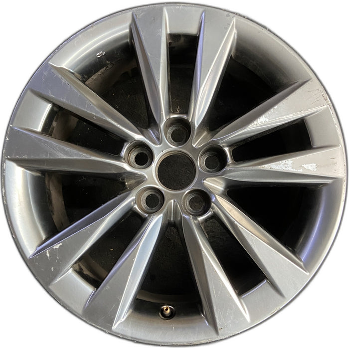 18" LEXUS LS460 13-17 , 18x7.5, Original OEM Wheel Rim - Front View
