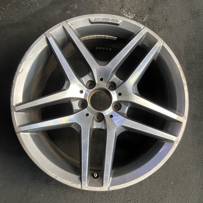 19" MERCEDES S-CLASS 14 222 Type; S550, 19x8.5 , narrow spokes Original OEM - Additional View
