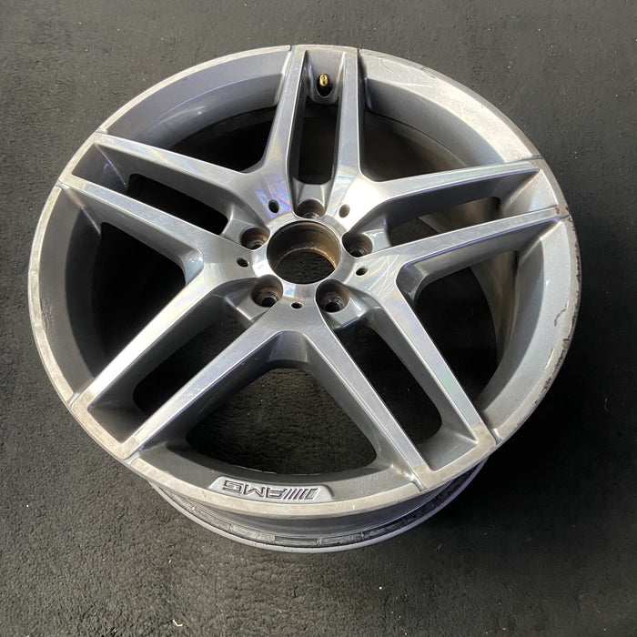 19" MERCEDES S-CLASS 14 222 Type; S550, 19x8.5 , narrow spokes Original OEM - View 8
