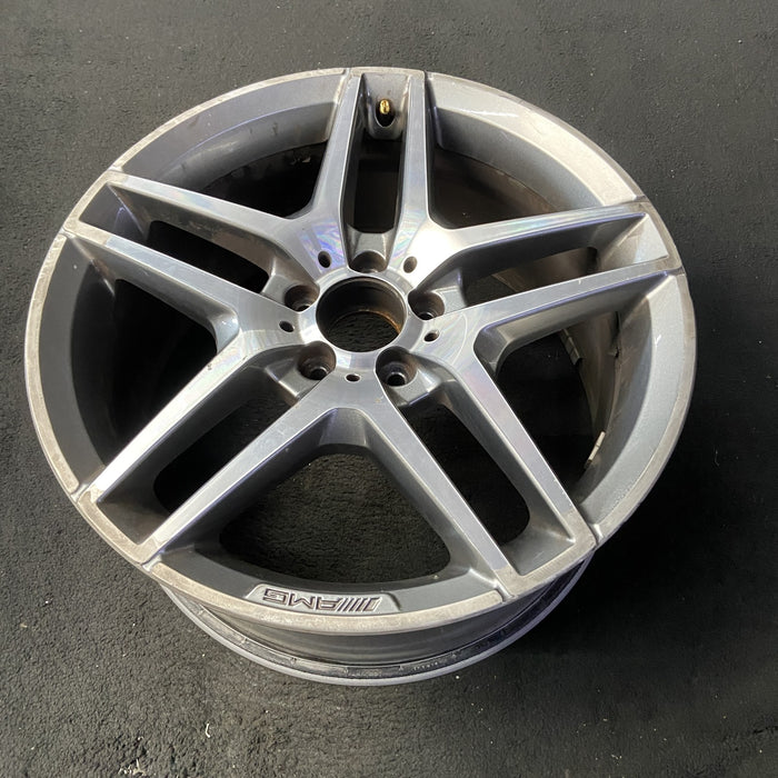 19" MERCEDES S-CLASS 14 222 Type; S550, 19x8.5 , narrow spokes Original OEM - View 8