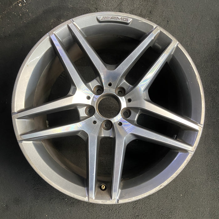 19" MERCEDES S-CLASS 14 222 Type; S550, 19x9.5 , narrow spokes Original OEM - Additional View