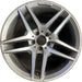 19" MERCEDES S-CLASS 14 222 Type; S550, 19x9.5 , narrow spokes Original OEM - Front View