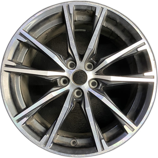 17" 86 17-19 17x7 , 10 spoke Original OEM Wheel Rim - Front View