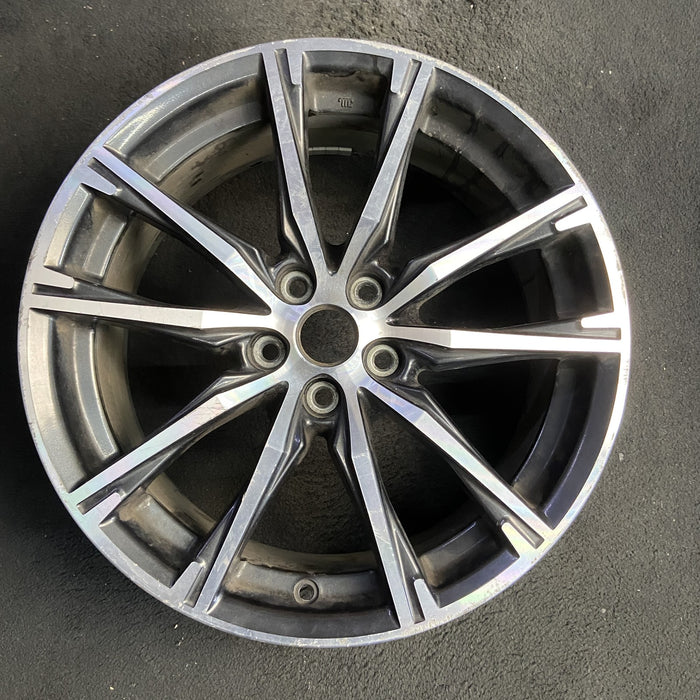 17" 86 17-19 17x7 , 10 spoke Original OEM Wheel Rim - Additional View
