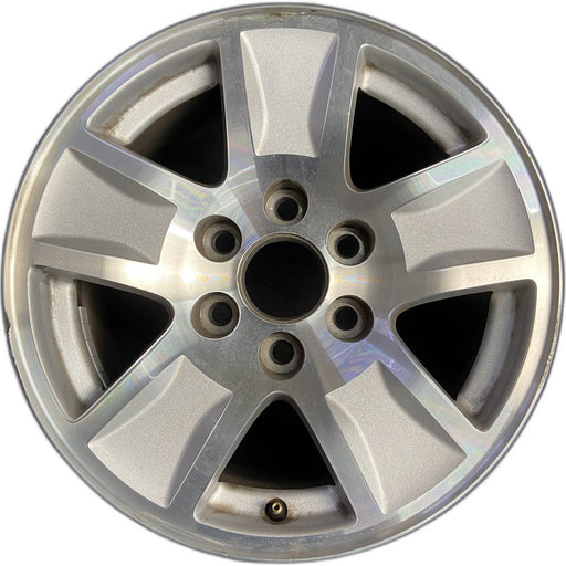 17" SIERRA 1500 PICKUP 19 classic , 17x8, 5 spoke Original OEM Wheel Rim - Front View
