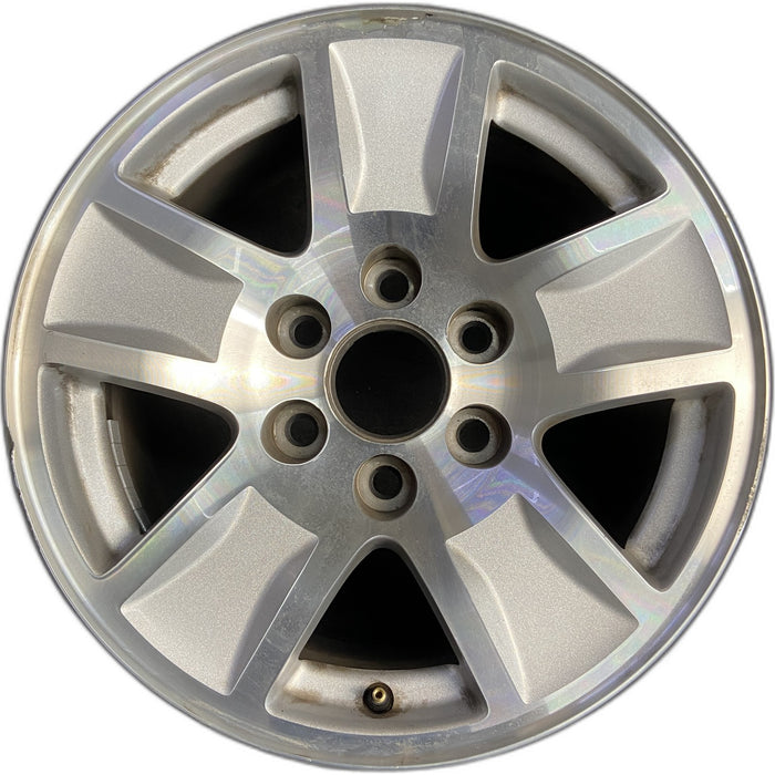 17" SIERRA 1500 PICKUP 19 classic , 17x8, 5 spoke Original OEM Wheel Rim - Front View