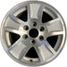 17" SIERRA 1500 PICKUP 19 classic , 17x8, 5 spoke Original OEM Wheel Rim - Front View