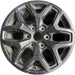 18" RANGER 23 18x8 , , black, open spoke Original OEM Wheel Rim - Front View