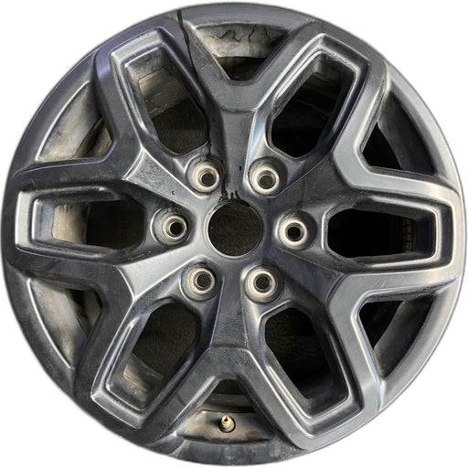 18" RANGER 23 18x8 , , black, open spoke Original OEM Wheel Rim - Front View