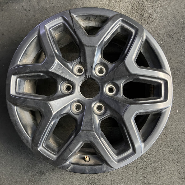 18" RANGER 23 18x8 , , black, open spoke Original OEM Wheel Rim - Additional View