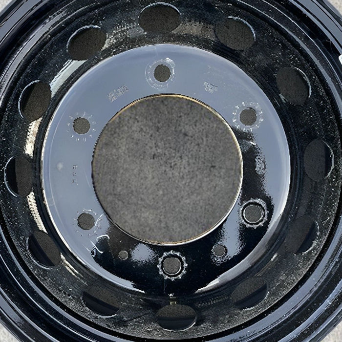 16" TRANSIT 150 22 , , 6 lug, steel, black Original OEM Wheel Rim - Angle View