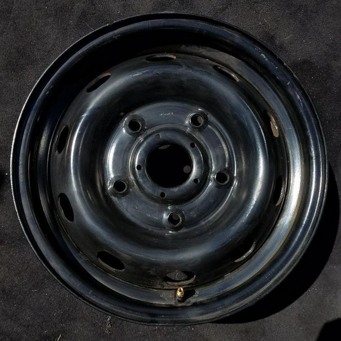 16" E-TRANSIT 22-25 , steel Original OEM Wheel Rim - Front View