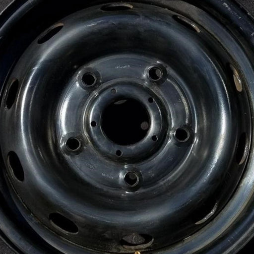 16" E-TRANSIT 22-25 , steel Original OEM Wheel Rim - Angle View