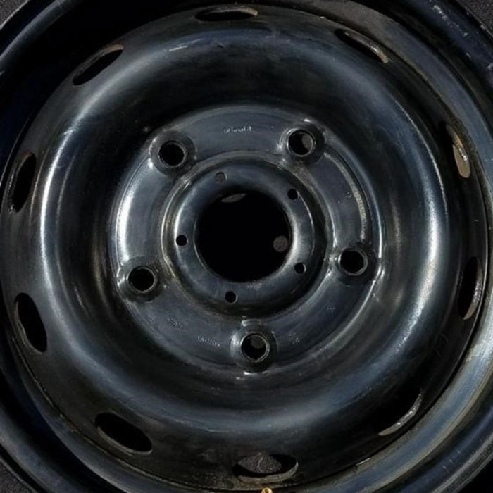 16" E-TRANSIT 22-25 , steel Original OEM Wheel Rim - Angle View