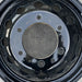 16" TRANSIT 150 22 , , 6 lug, steel, black Original OEM Wheel Rim - Angle View