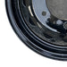16" TRANSIT 150 22 , , 6 lug, steel, black Original OEM Wheel Rim - Back View
