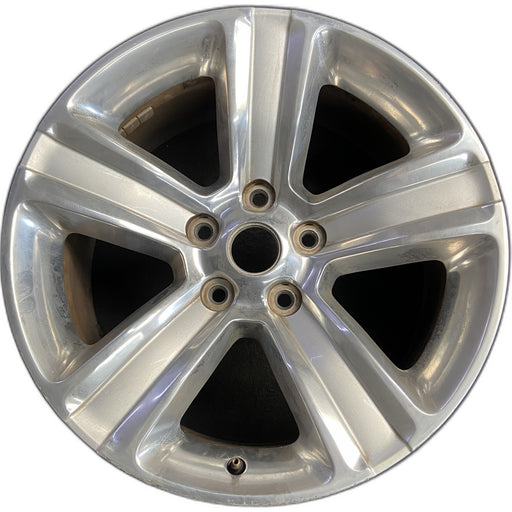 20" DODGE 1500 PICKUP 13 , 20x9, 5 spoke, polished with pockets Original OEM - Front View