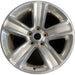 20" DODGE 1500 PICKUP 13 , 20x9, 5 spoke, polished with pockets Original OEM - Front View