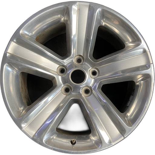 20" DODGE 1500 PICKUP 13 , 20x9, 5 spoke, polished with pockets Original OEM - Front View