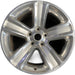 20" DODGE 1500 PICKUP 13 , 20x9, 5 spoke, polished with pockets Original OEM - Front View