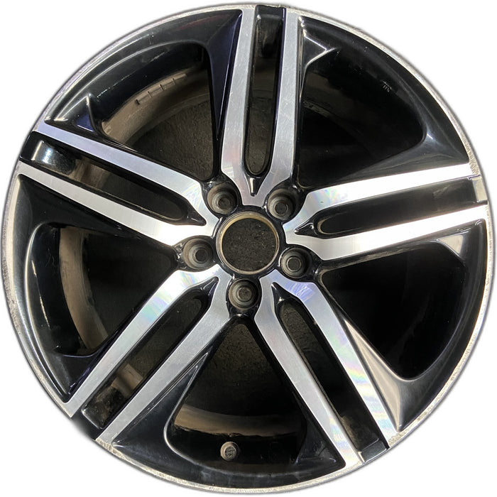 19" ACCORD 16-17 19x8 , factory Original OEM Wheel Rim - Front View