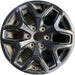 18" RANGER 23 18x8 , , black, open spoke Original OEM Wheel Rim - Front View
