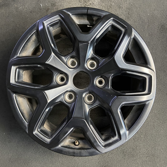 18" RANGER 23 18x8 , , black, open spoke Original OEM Wheel Rim - Additional View