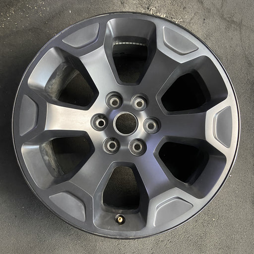 20" DODGE 1500 PICKUP 25-26 20x9, , 6 spoke, raised spoke, black Original OEM - Additional View